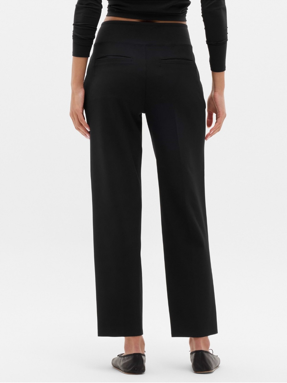 Athleta Endless High Rise Pant - black - sz 8